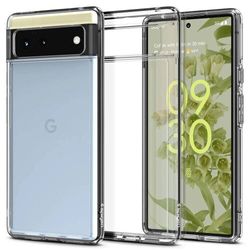 Spigen Ultra Hybrid Case for Pixel 6 - Crystal Clear