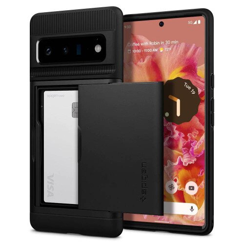 Spigen Pixel 6 Pro Case Slim Armor CS - Black