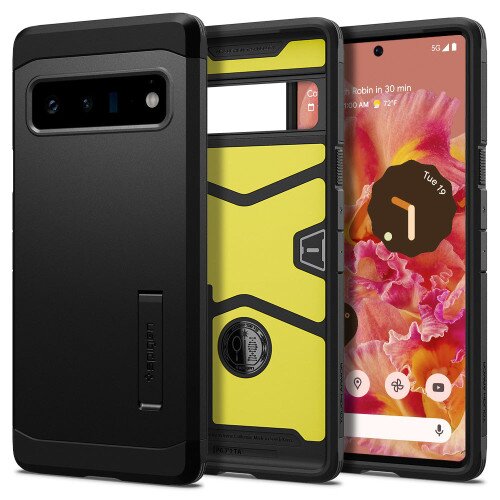 Spigen Pixel 6 Pro Case Tough Armor - Black