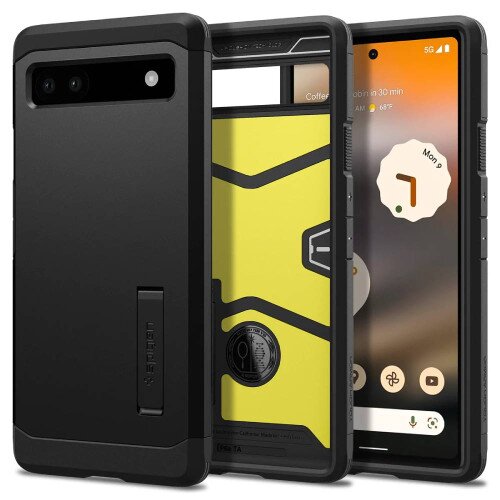 Spigen Pixel 6a Case Tough Armor - Black