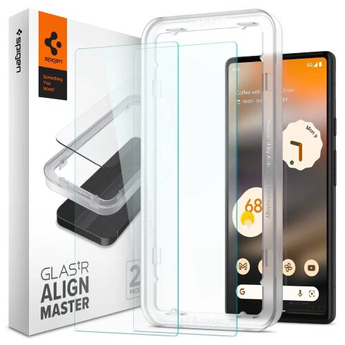 Spigen Pixel 6a Screen Protector AlignMaster GLAS.tR