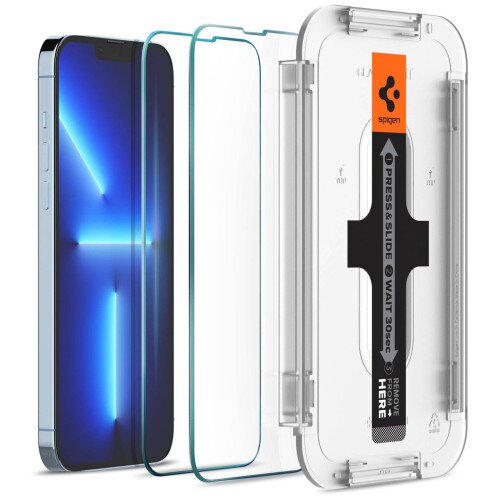 Spigen Screen Protector EZ FIT GLAS.tR (Sensor Protection) for iPhone 13 Pro Max