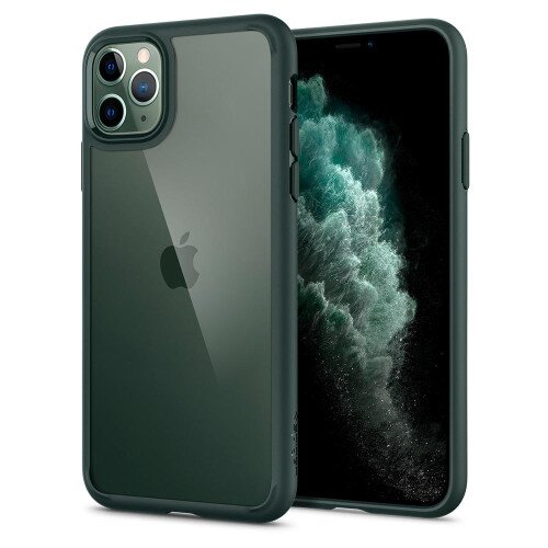 Spigen Ultra Hybrid Case for iPhone 11 Pro Max - Midnight Green