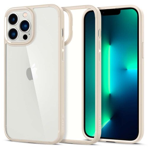 Spigen Ultra Hybrid Case for iPhone 13 Pro Max - Sand Beige