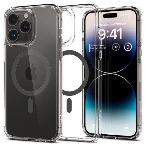 Spigen Ultra Hybrid (MagFit) Case for iPhone 14 Pro Max - Graphite