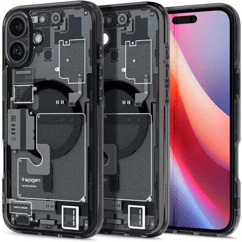 Spigen Ultra Hybrid Zero One (Mag Fit) Case For iPhone 16 Plus - Black