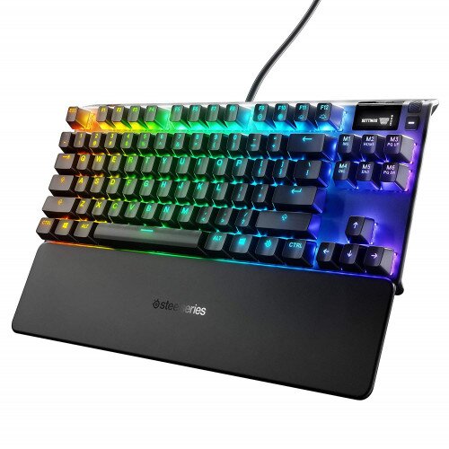 SteelSeries Apex 7 TKL Mechanical Gaming Keyboard - Blue Switch