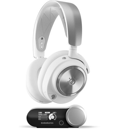 SteelSeries Arctis Nova Pro Wireless Headset - PlayStation and PC - White