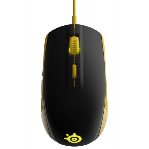 SteelSeries Rival 100 Gaming Mice - Proton Yellow