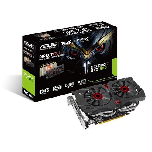 ASUS Strix GeForce GTX 960 Graphics Card - GDDR5 2GB