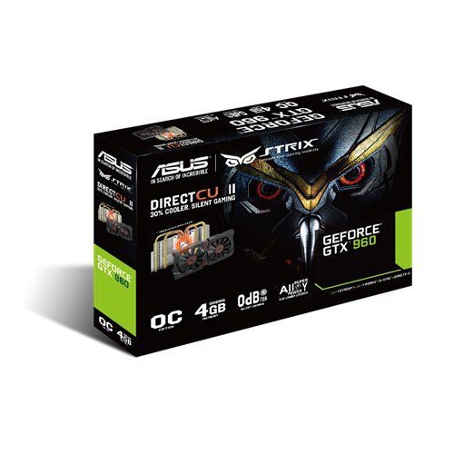 ASUS Strix GeForce GTX 960 Graphics Card - GDDR5 4GB