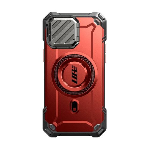 SUPCASE 6.7 inch Unicorn Beetle MAG XT MagSafe Case for iPhone 15 Pro Max - Metallic Red