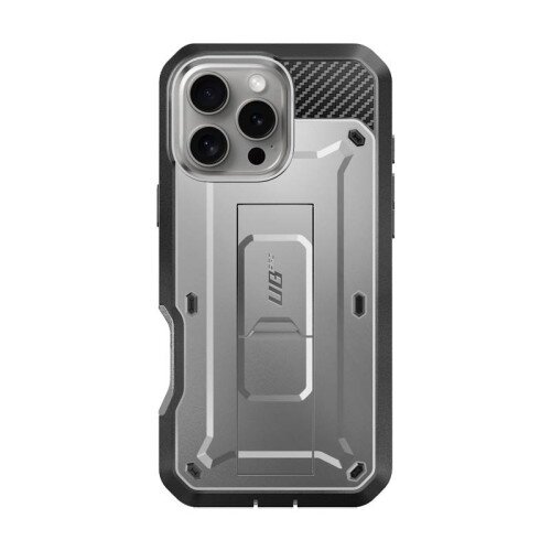 SUPCASE 6.9 inch Unicorn Beetle PRO Rugged Case for iPhone 16 Pro Max - Titan Gray