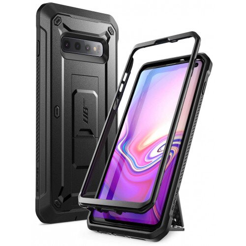 SUPCASE Galaxy S10 Unicorn Beetle Pro Full-Body Rugged Holster Case