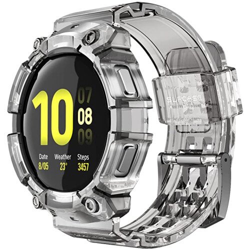 SUPCASE Galaxy Watch4 44mm Unicorn Beetle PRO Wristband Case - Clear