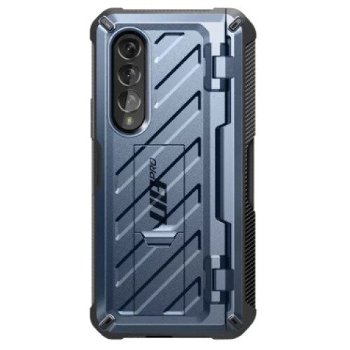 SUPCASE Galaxy Z Fold3 Unicorn Beetle PRO Rugged Case with S-Pen Holder - Metallic Blue