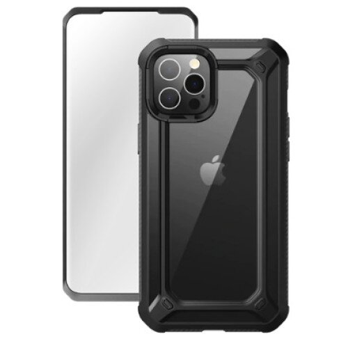 SUPCASE iPhone 12 Pro 6.1 inch Unicorn Beetle Exo with Screen Protector Clear Case