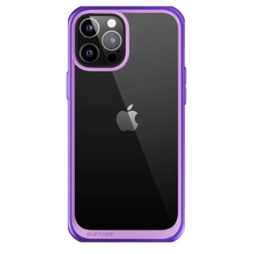 SUPCASE iPhone 12 Pro Max 6.7 inch Unicorn Beetle Style Slim Clear Case - Purple