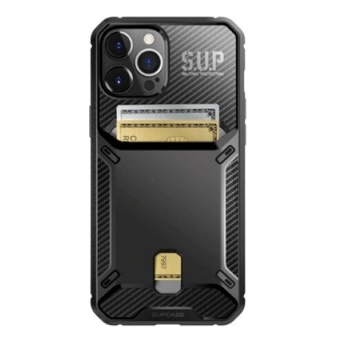 SUPCASE iPhone 12 Pro Max 6.7 inch Unicorn Beetle Vault Wallet Case