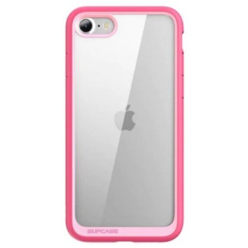 SUPCASE iPhone SE Unicorn Beetle Style Slim Clear Case - Pink