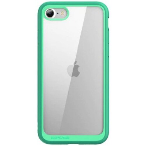 SUPCASE iPhone SE Unicorn Beetle Style Slim Clear Case - Green