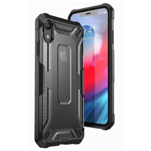 SUPCASE iPhone XR Unicorn Beetle Hybrid Bumper Case - Black