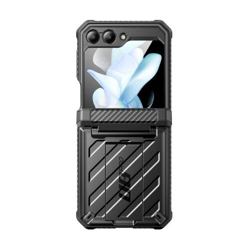 SUPCASE Unicorn Beetle PRO Rugged Case with Belt Clip for Galaxy Z Flip5 - Black
