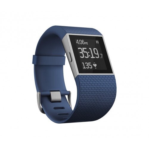 Fitbit Surge GPS Activity Tracking Watch - Blue - Large
