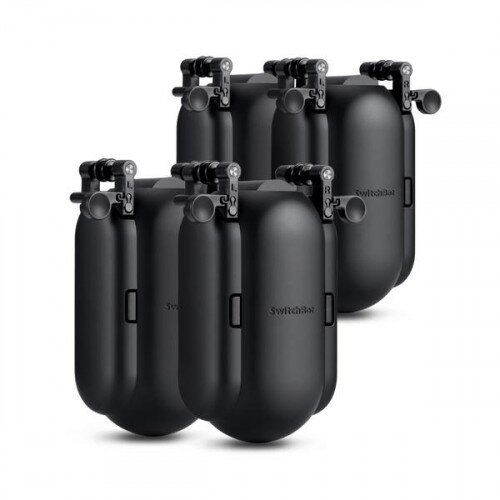 SwitchBot Curtain Smart Wireless Robot - Black - Home Pack (4 Units) - I Rail