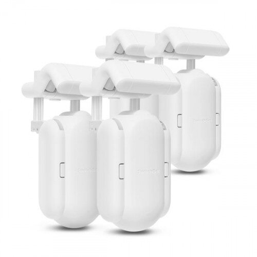 SwitchBot Curtain Smart Wireless Robot - White - Home Pack (4 Units) - Rod