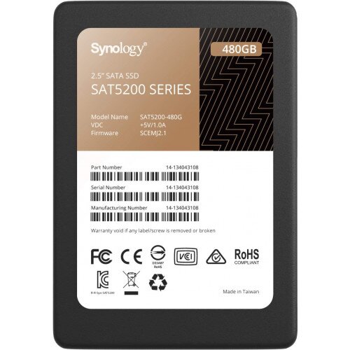 Synology 2.5" SATA SSD SAT5200 - 480GB