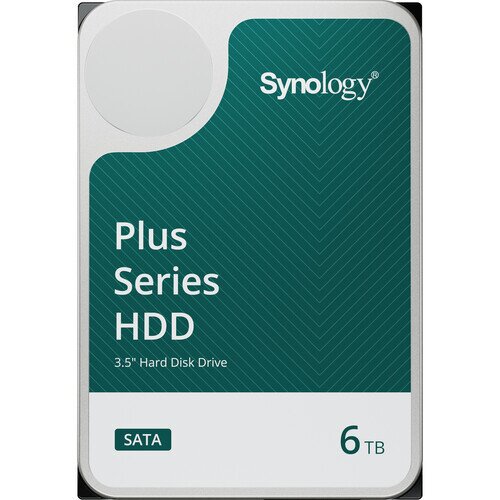 Synology Plus Series 3.5" SATA HDD - 5400RPM - 202 MB/s - 6TB