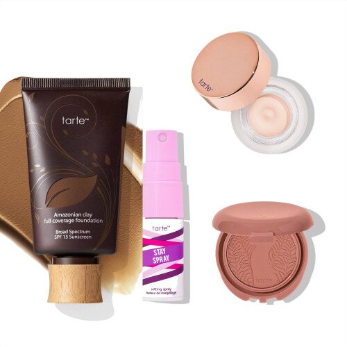 tarte Amazonian Clay Foundation SPF 15 Custom Value Set - 56G Rich Golden