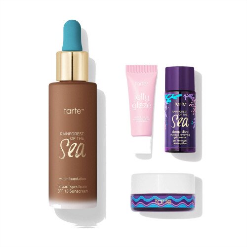 tarte Sea Custom Water Foundation SPF 15 Value Set - 57N Rich Neutral