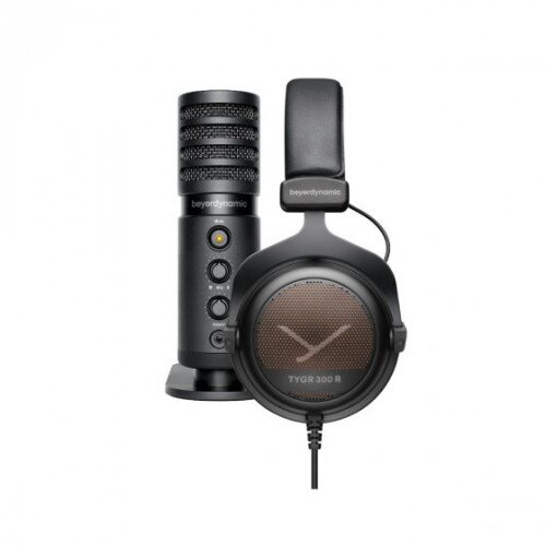 beyerdynamic TEAM TYGR 300 R Gaming Headphones and FOX USB Studio Microphone