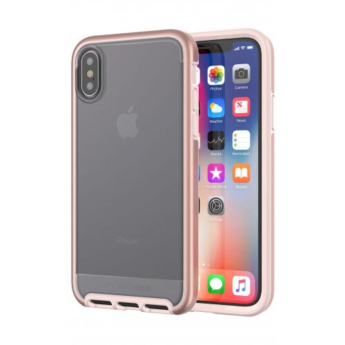 tech21 Evo Elite Case for Apple iPhone X - Rose Gold