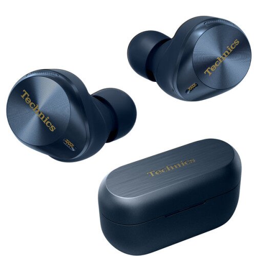 Technics EAH-AZ80 Premium Hi-Fi True Wireless Earbuds with Noise Cancelling - Midnight Blue