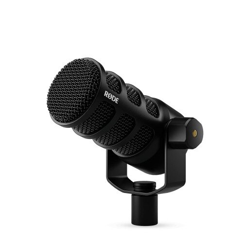 RODE PodMic USB Versatile Dynamic Broadcast Microphone - Black