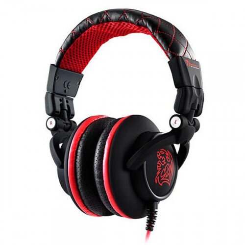 Thermaltake Dracco Gaming Headset - Crimson Black