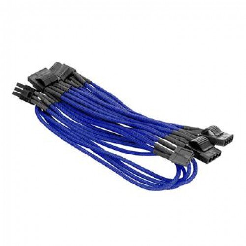 Thermaltake Individually Sleeved 4Pin Peripheral Cable - Blue