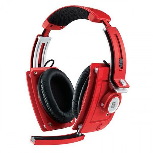 Thermaltake Level 10 M Gaming Headset - Blazing Red