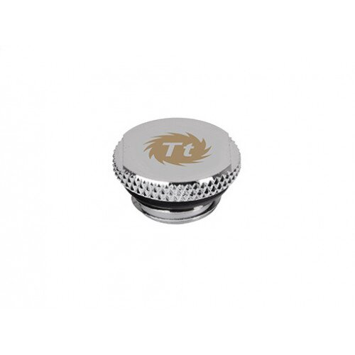 Thermaltake Pacific G1/4 Stop Plug w/ O-Ring - Chrome