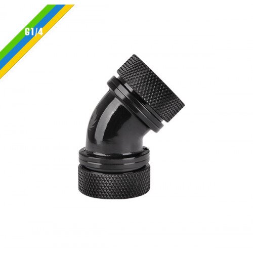 Thermaltake Pacific PETG Tube 45-Degree Dual Compression 16mm OD