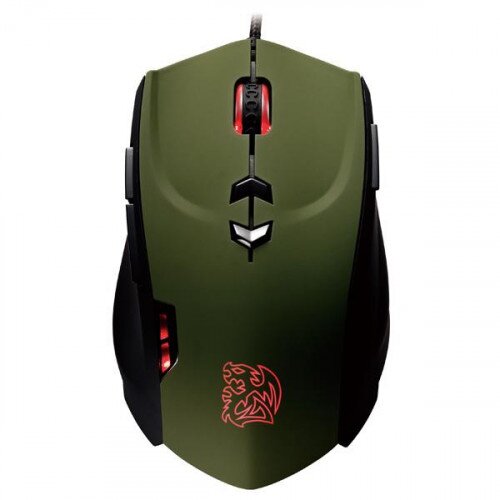 Thermaltake THERON Gaming Mice - Green Battle Edition