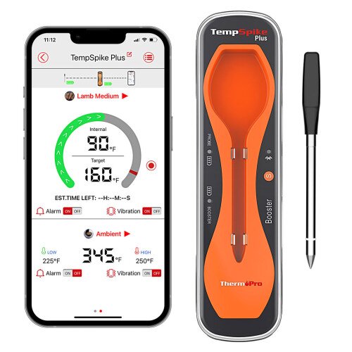 ThermoPro TP970 TempSpike Plus Bluetooth Wireless 600-ft Single-Probe Meat Thermometer