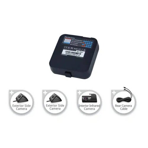 THINKWARE Multiplexer Bundle with 3 Exterior IR Infrared Camera for Up to 5 Channel Recording