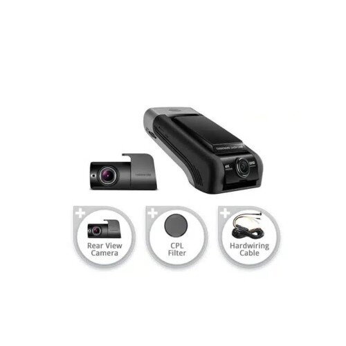 THINKWARE U1000 Front + Rear Dash Cam Bundle