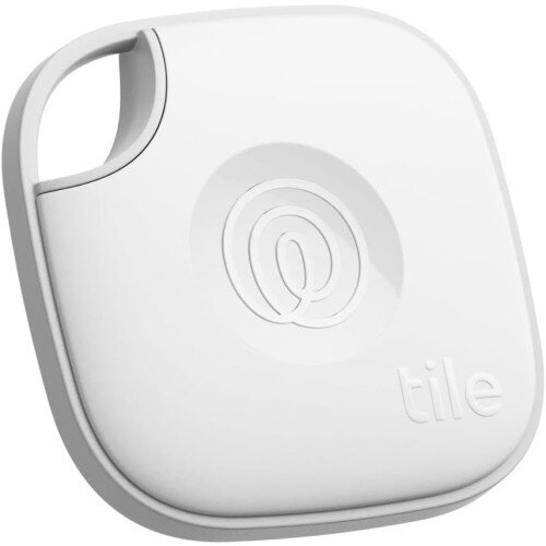 Tile Mate Bluetooth Tracker (2024) - White - 1-Pack