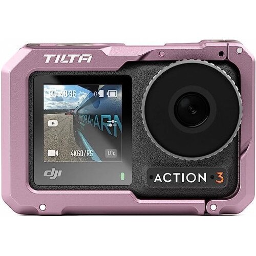 Tilta Full Camera Cage for DJI Osmo Action 3 - Pink