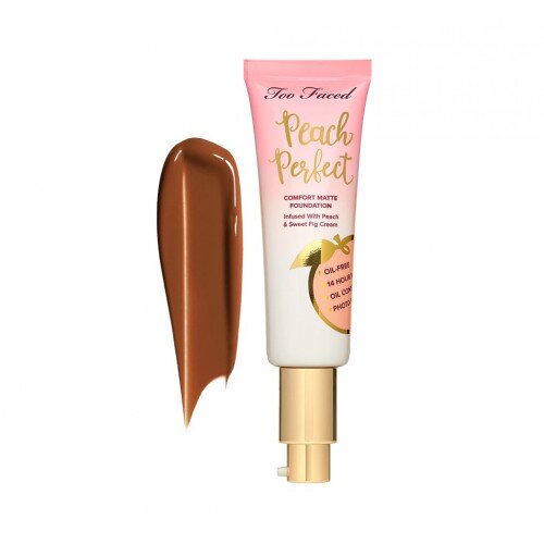 Too Faced Peach Perfect Foundation - Spiced Rum